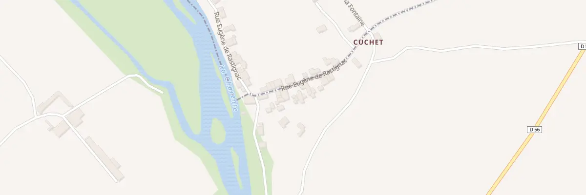 Plan du 12 Rue Eugène de Rastignac à Verteuil-sur-Charente