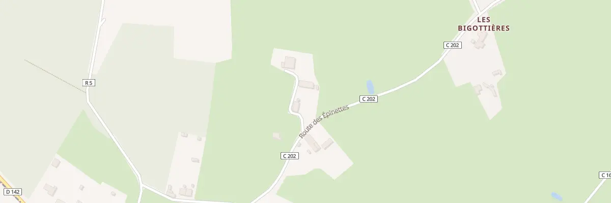 Plan du 954 Rte des Epinettes à Changé