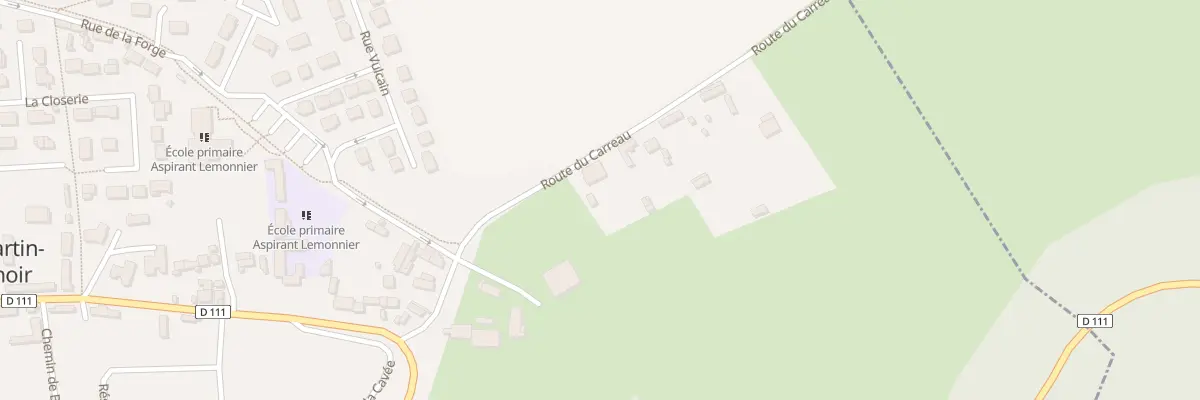 Plan du 10 Rte du Carreau à Saint-Martin-du-Manoir