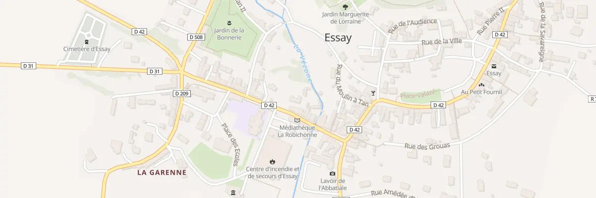 Plan du 17 Rue Pierre Louis Roederer à Essay