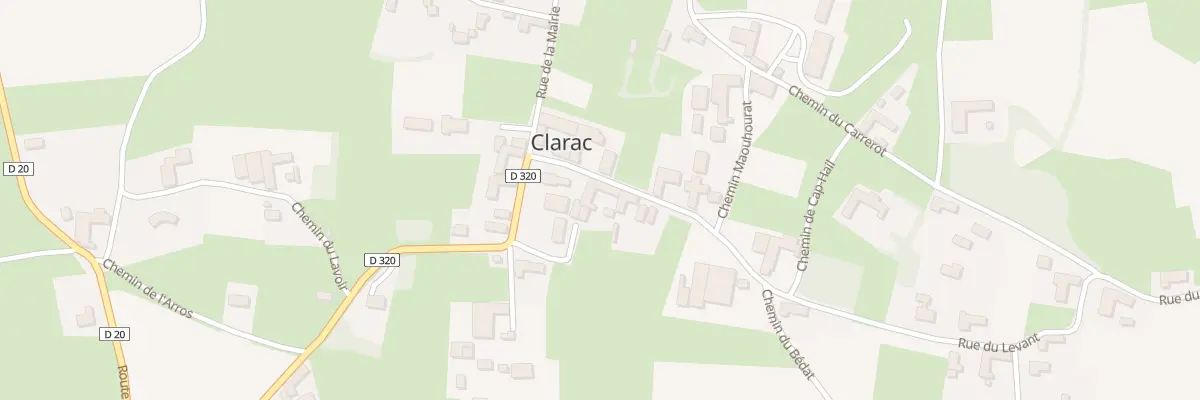 Plan du 4 Rue du Levant à Clarac