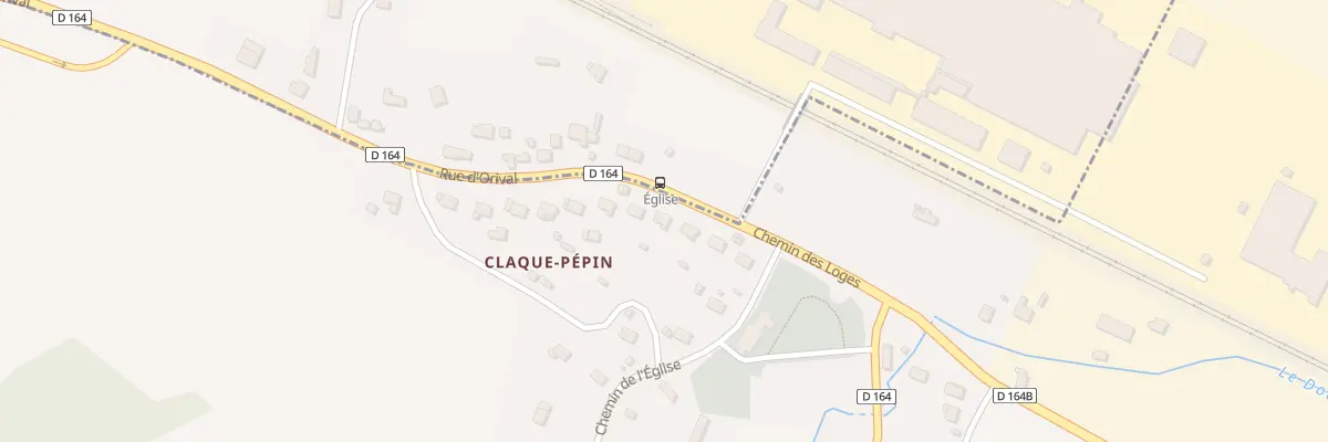 Plan du 9 Claque Pepin à Beuvillers