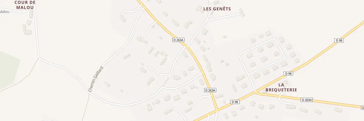 Plan du 23 Chem de la Fontaine Nourry à Norolles
