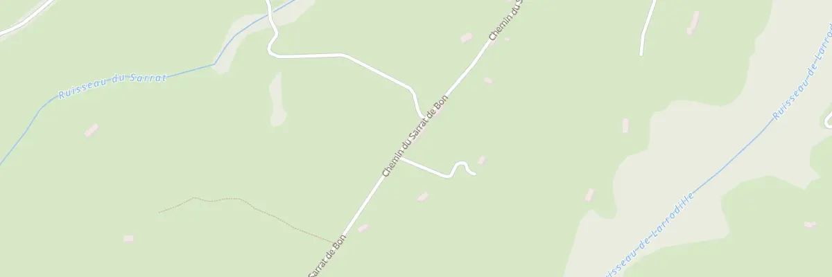 Plan du 2217 Che du Sarrat de Bon à Campan