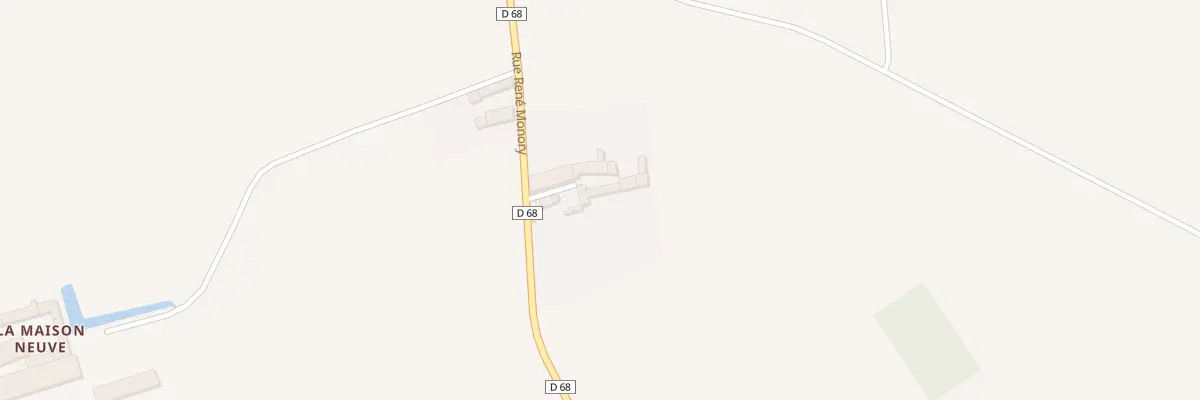 Plan du 16 Rue René Monory à Saires