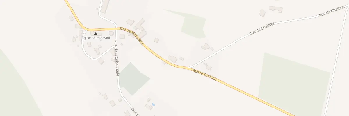 Plan du 5 Rue de Mirevache à Val-de-Comporté