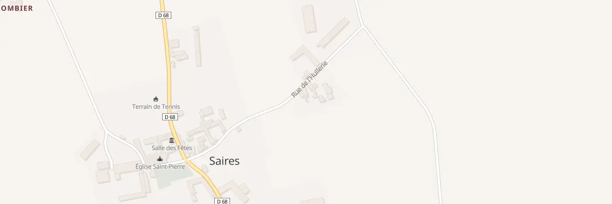 Plan du 4 Rue de l’Huilerie à Saires