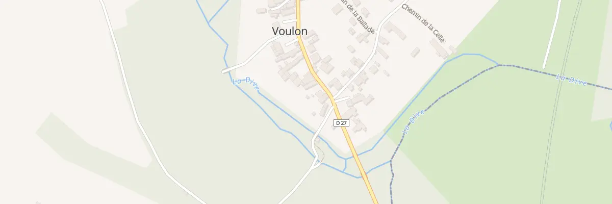 Plan du 7 Rue des Trois Rivieres à Voulon