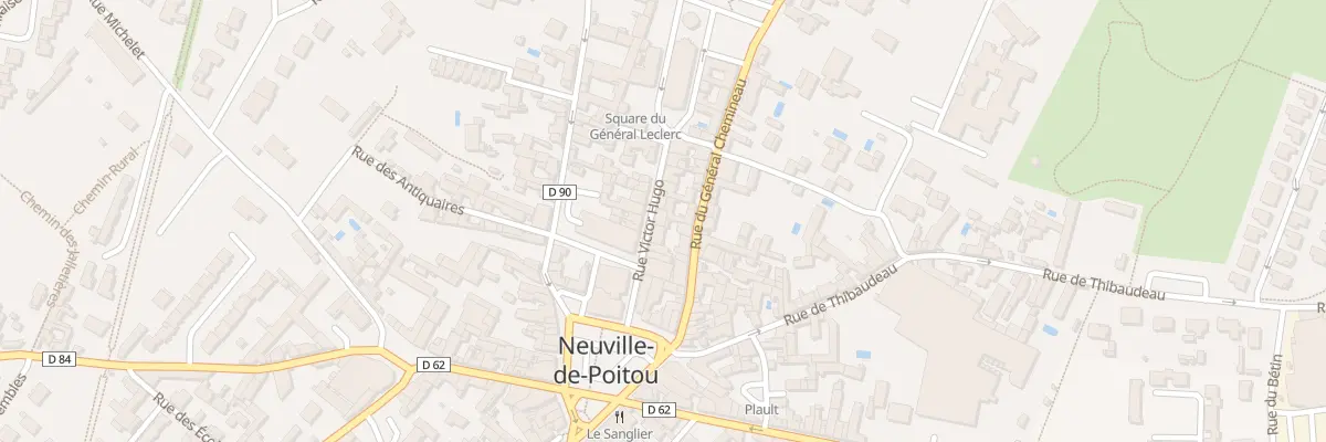 Plan du 7 Rue Victor Hugo à Neuville-de-Poitou
