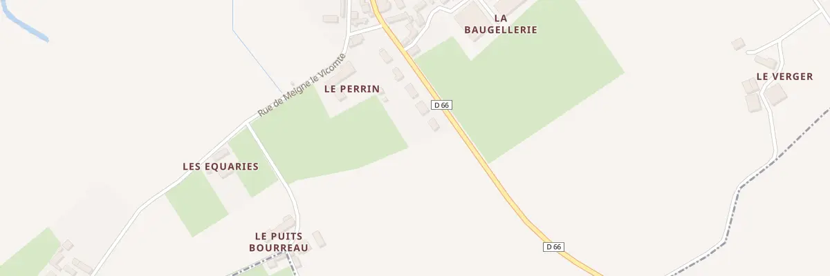 Plan du 10 Rue de la Croix Mousseau à Lublé