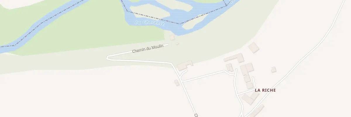 Plan du 1 Che du Moulin à Bioussac