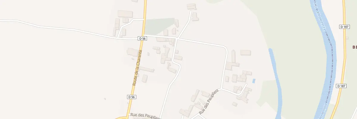 Plan du 2 Rue des Babaux à Chenon