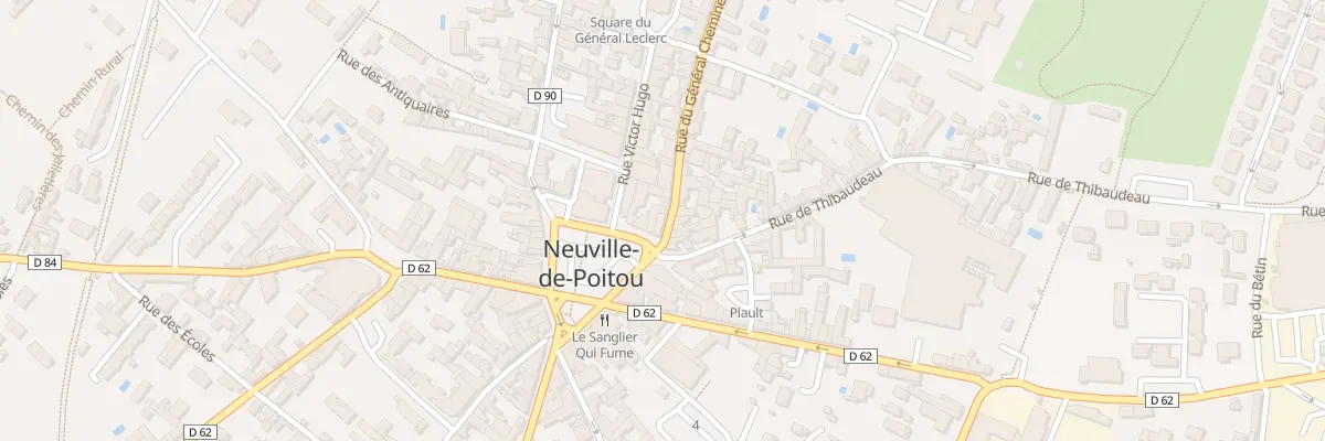 Plan du 2A Rue du Gen Chemineau à Neuville-de-Poitou