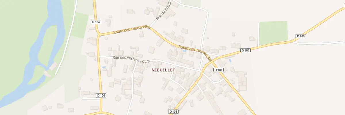 Plan du 6 Rue des Anciens Fours à Voulême