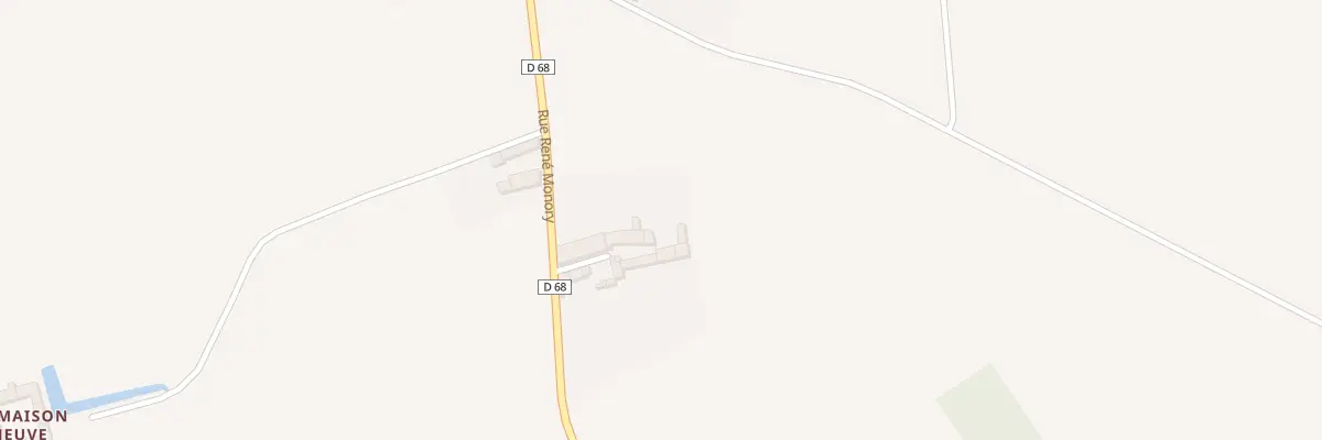 Plan du 14 Rue René Monory à Saires