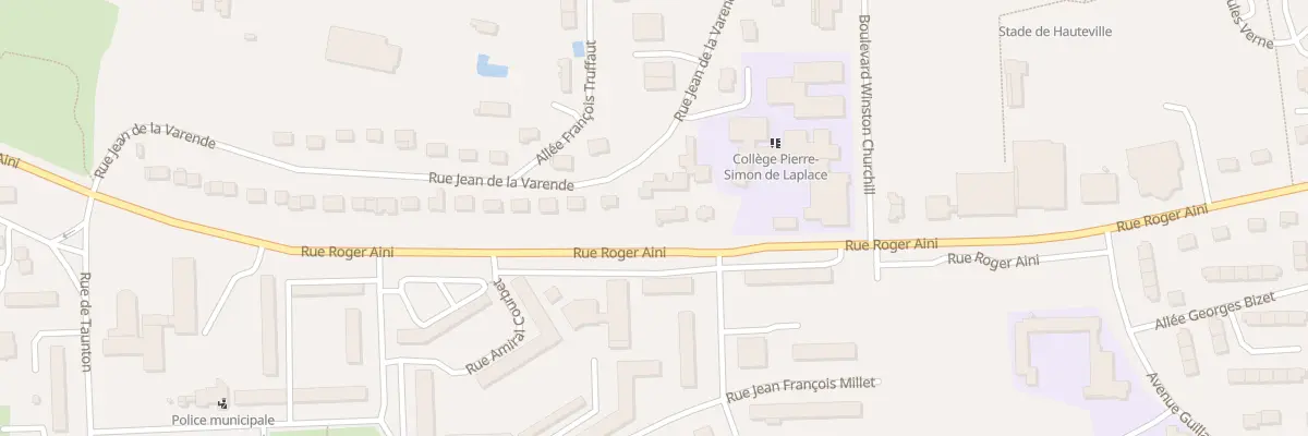 Plan du 123 Rue Roger Aini à Lisieux