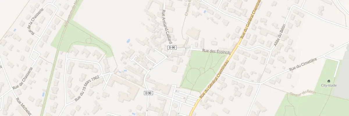 Plan du 29 Rue Armand Caillard à Neuville-de-Poitou