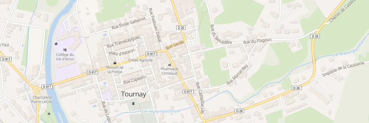 Plan du 9 Rue de la République à Tournay