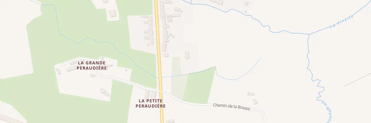 Plan du 5892 Che de la Brosse à Mulsanne