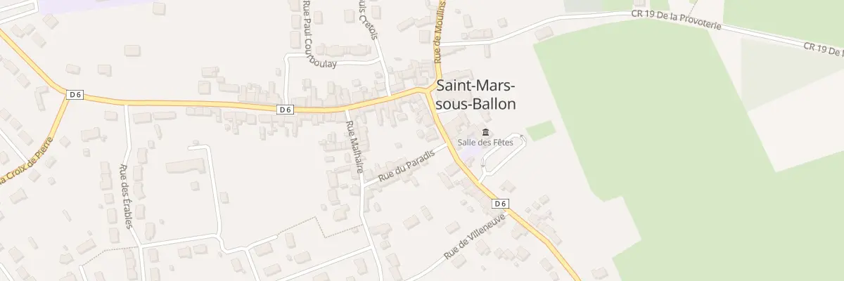 Plan du 5014 Rue Francois Nicolas à Ballon-Saint Mars