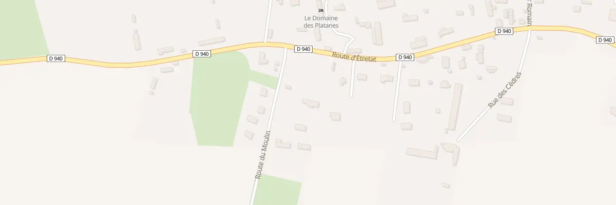 Plan du 1 Rte du Moulin à Bordeaux-Saint-Clair