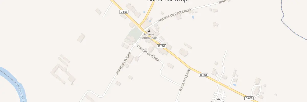 Plan du 5 Plaine d’Auriac à Auriac-sur-Dropt