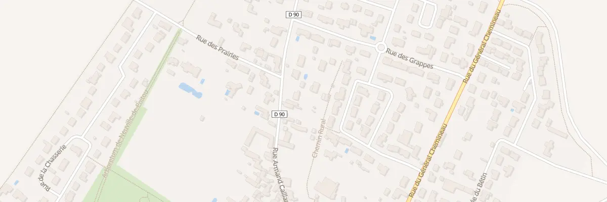 Plan du 47 Rue Armand Caillard à Neuville-de-Poitou