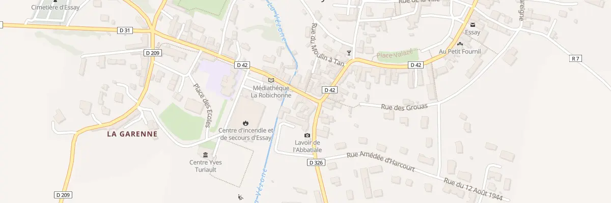 Plan du 16 Rue Pierre Louis Roederer à Essay
