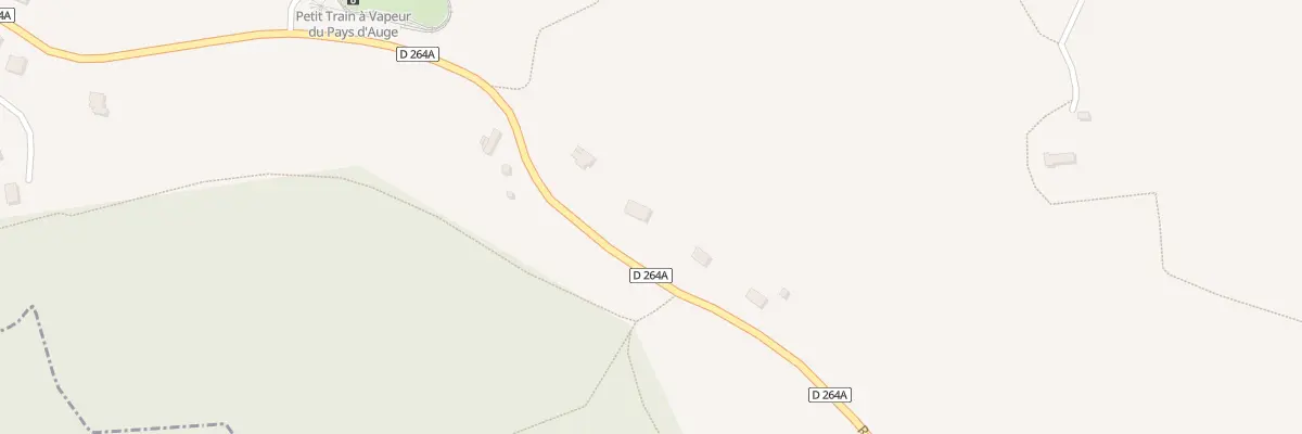 Plan du 5364 Rte d’Écorcheville au Breuil-en-Auge