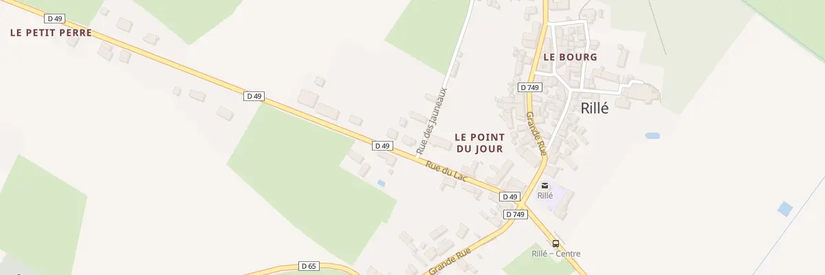 Plan du 8 Rue du Lac à Rillé