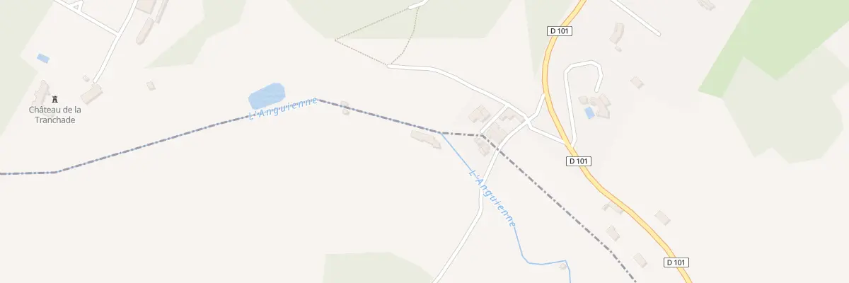 Plan du 5001 La Pue à Garat