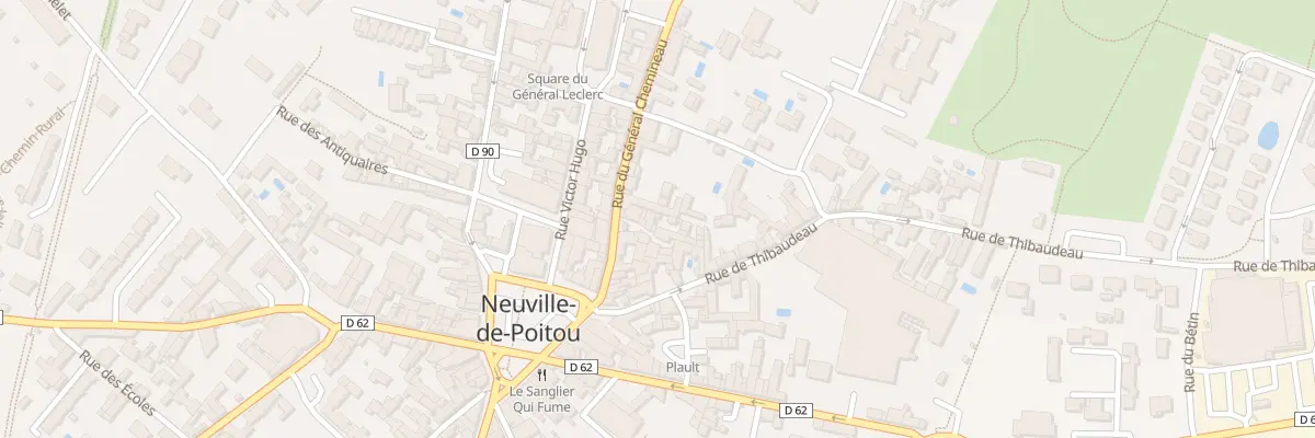 Plan du 11 Rue du Gen Chemineau à Neuville-de-Poitou