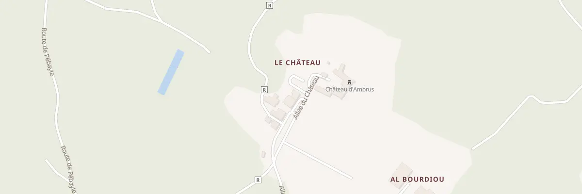 Plan du 401 All du Château à Ambrus