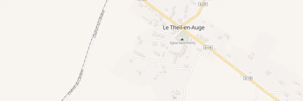 Plan du 72 Imp Saint-Pierre au Theil-en-Auge