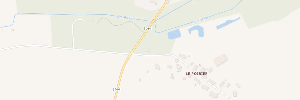 Plan du 2 Le Poirier à Saint-Martin-la-Pallu