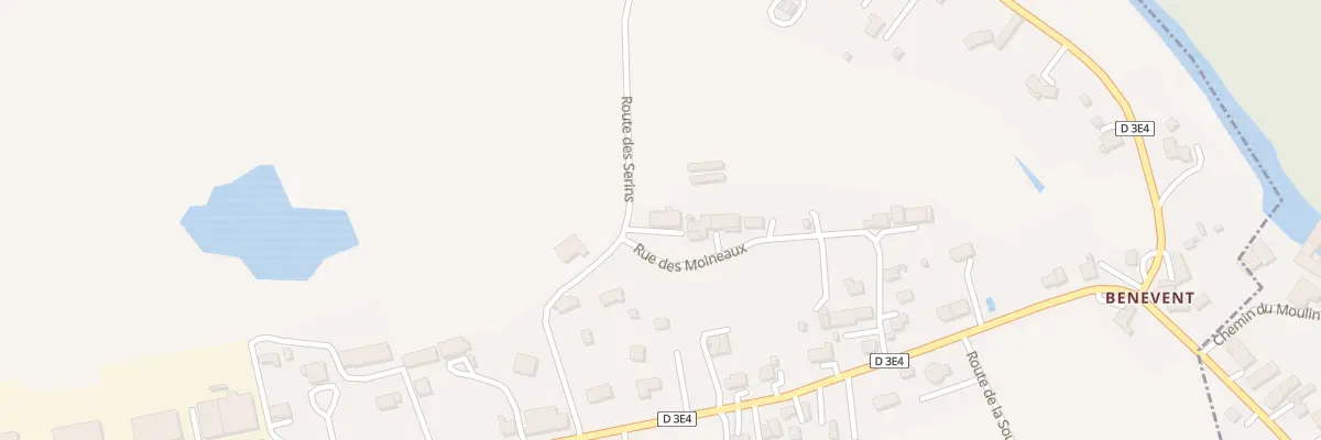 Plan du 276 Benevent à Saint-Martial-d’Artenset