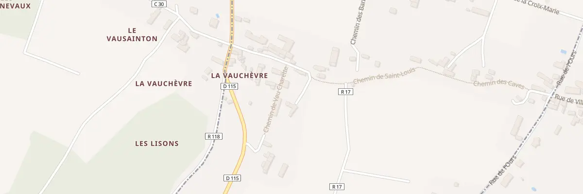 Plan du 12 Che des Caves à Rivière