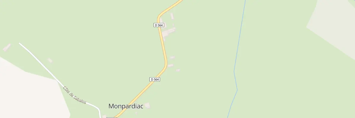 Plan du 5000 Le Village à Monpardiac