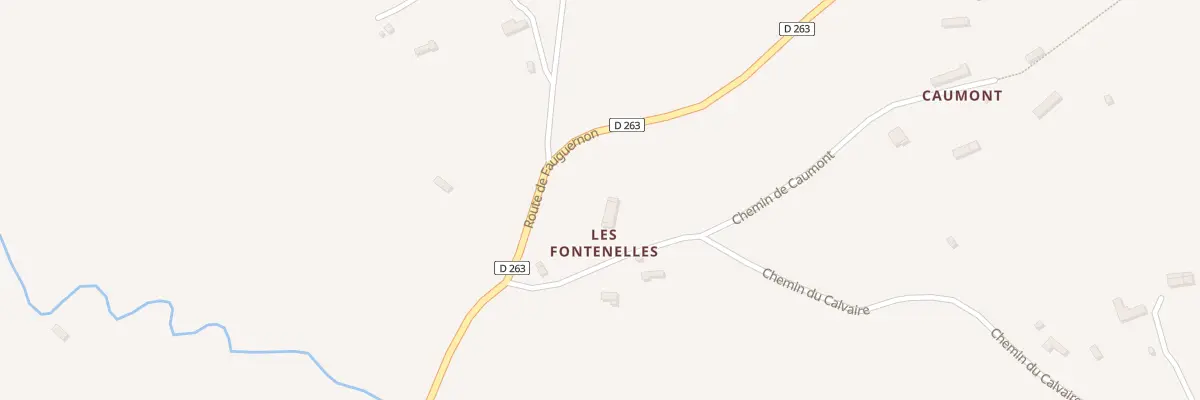 Plan du 559 Rte de Fauguernon Rd 263 à Rocques