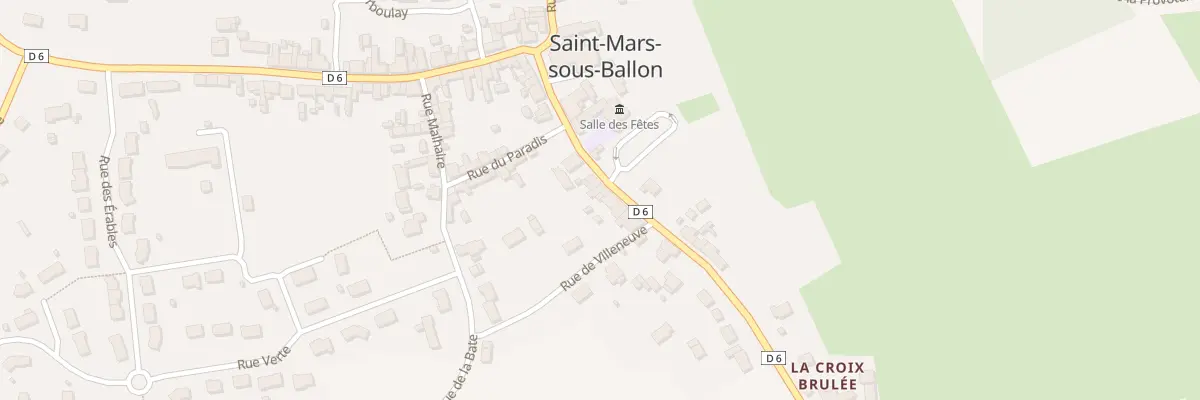 Plan du 22 Rue Francois Nicolas à Ballon-Saint Mars