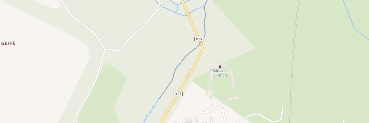 Plan du 5001 Moulin de Villenon à Voulon
