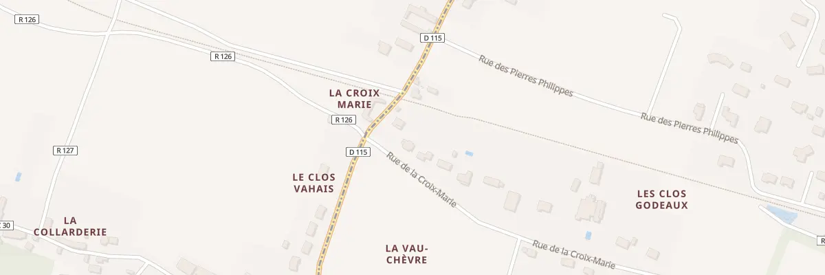 Plan du 34 Rue de la Croix Marie à Rivière