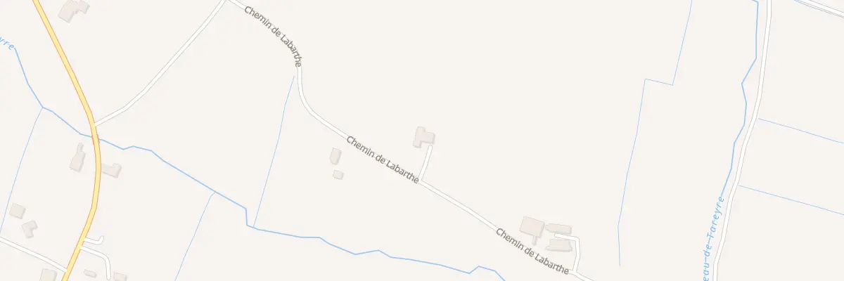 Plan du 343 Chem de Labarthe à Calonges