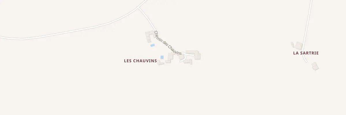 Plan du 5256 Les Chauvins à Salles-Lavalette