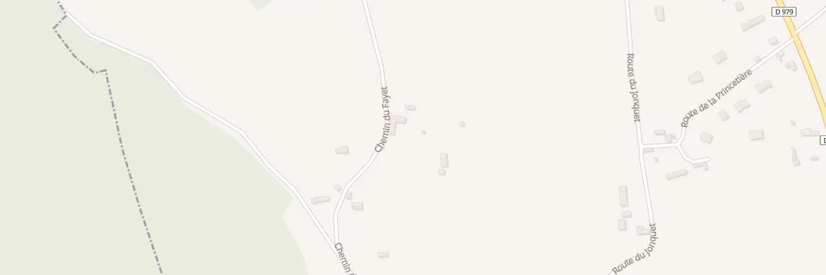 Plan du 56 Le Fayet à Ticheville