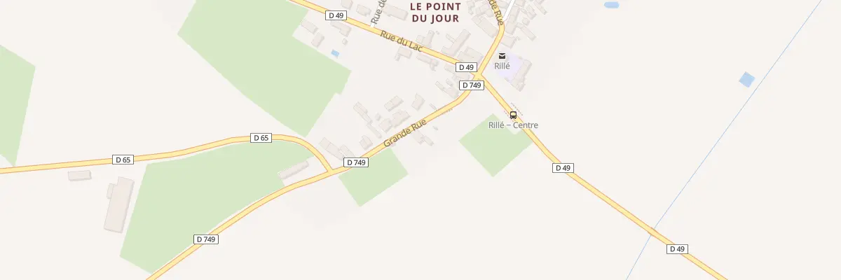 Plan du 2 Gr Grande Rue à Rillé