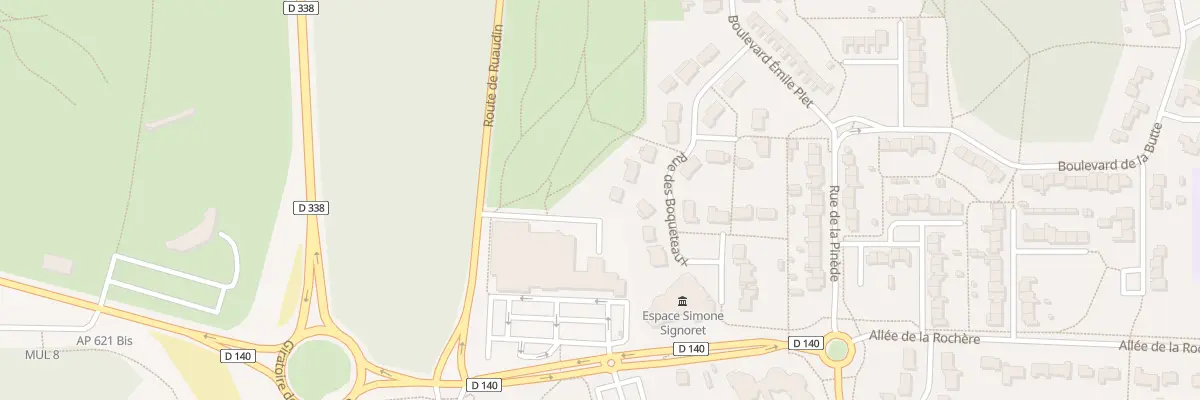 Plan du 16 Rue des Boqueteaux à Mulsanne