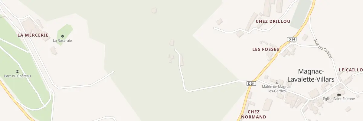 Plan du 5081 Chez Marou à Magnac-lès-Gardes