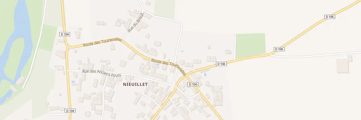 Plan du 5059 Nieuillet à Voulême