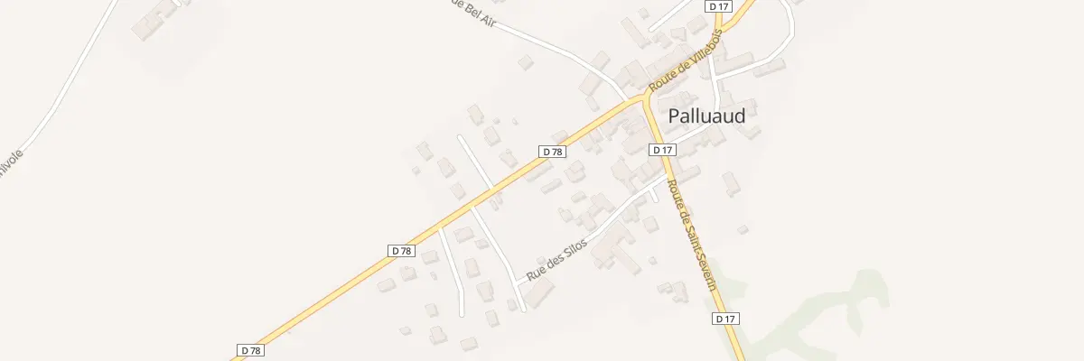Plan du 111 Rue de Montignac à Palluaud